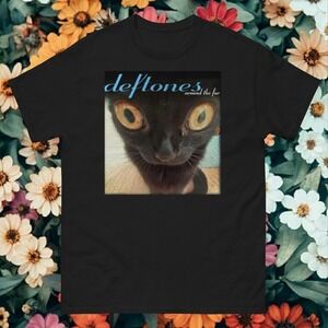 Deftones Around The Fur Cat Parody Band T-Shirt